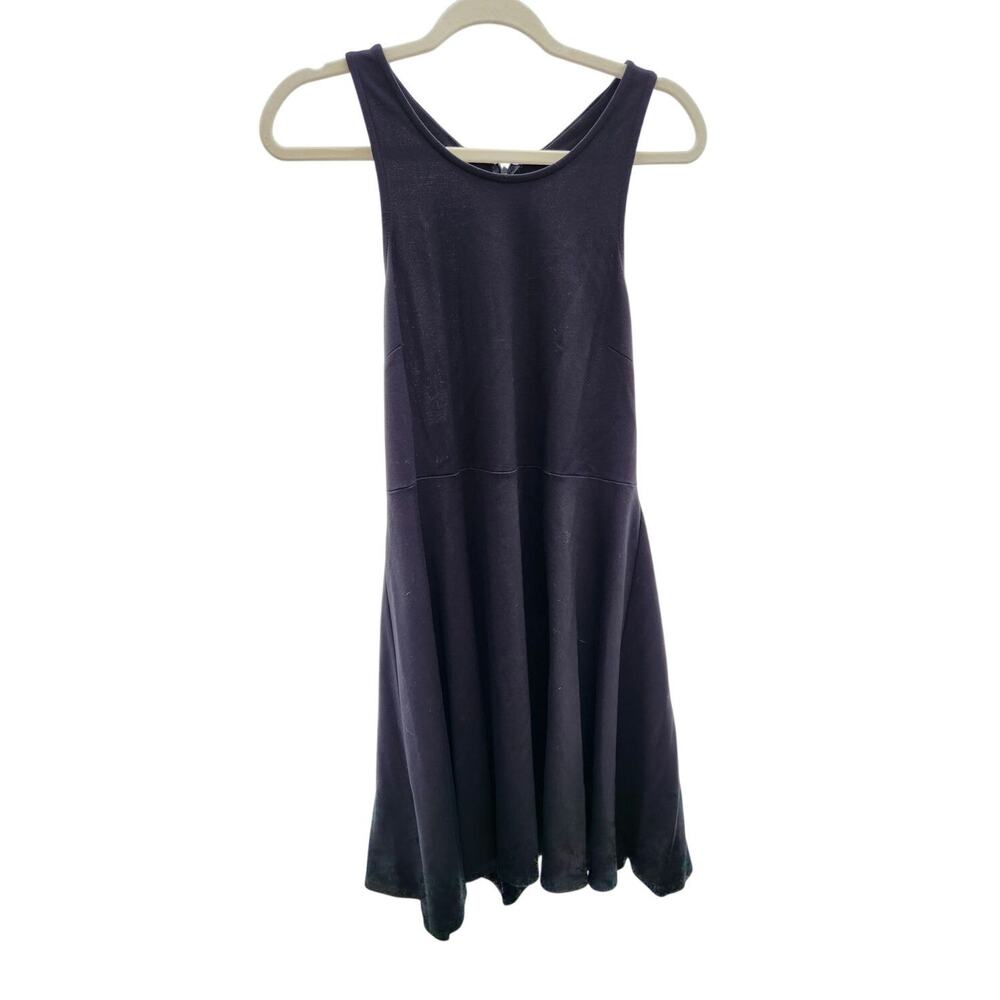The Vanity Room Size Large Black Racerback Keyhole Back Sleeveless Dress